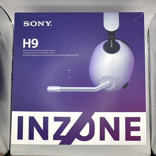 Sony Inzone H9 Over The Ear Wireless Headset - White