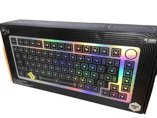*FOR PARTS* Glorious GMMK Pro Barebone Wired Keyboard - GLO-GMMK-P75-RGB-W