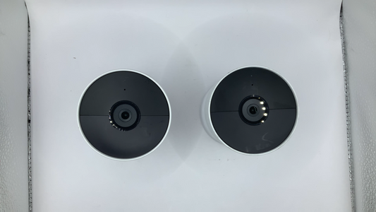 Google Nest Cam (2 Pack) Indoor/Outdoor Battery Security Cameras